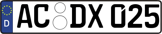 AC-DX025