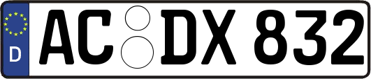 AC-DX832