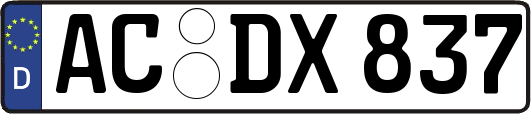 AC-DX837