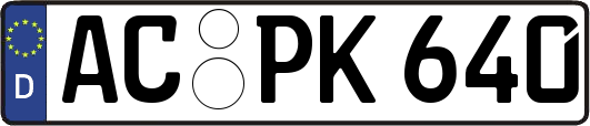 AC-PK640