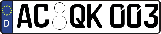 AC-QK003