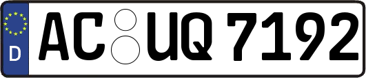 AC-UQ7192