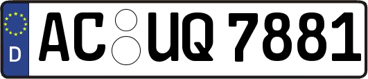 AC-UQ7881