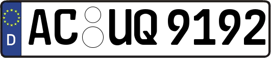 AC-UQ9192