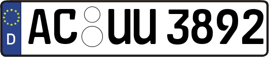 AC-UU3892