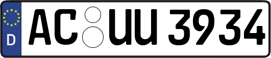 AC-UU3934