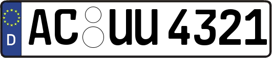 AC-UU4321