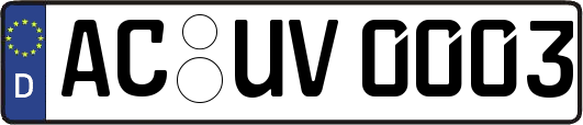 AC-UV0003