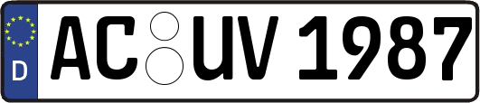 AC-UV1987