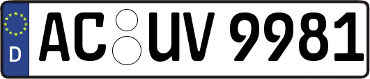AC-UV9981