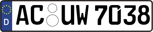 AC-UW7038