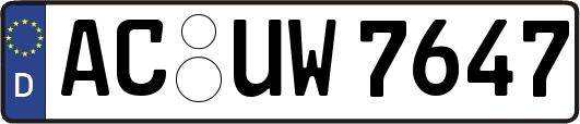 AC-UW7647