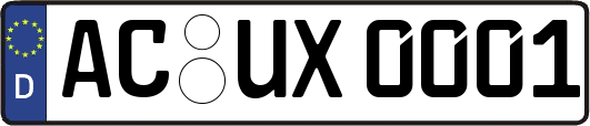 AC-UX0001