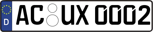 AC-UX0002