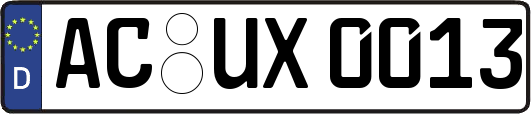 AC-UX0013