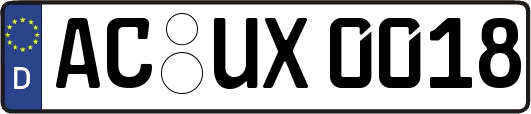 AC-UX0018