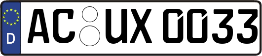 AC-UX0033