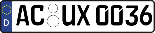 AC-UX0036