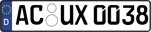 AC-UX0038