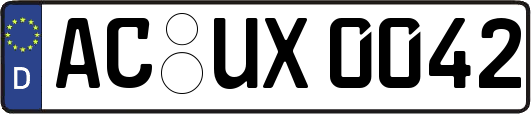 AC-UX0042