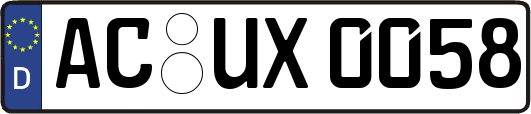 AC-UX0058
