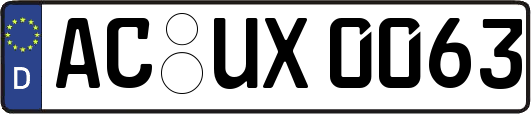 AC-UX0063