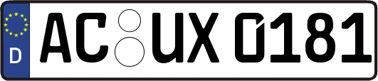 AC-UX0181