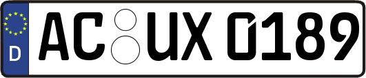 AC-UX0189