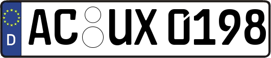 AC-UX0198