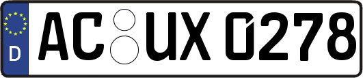 AC-UX0278