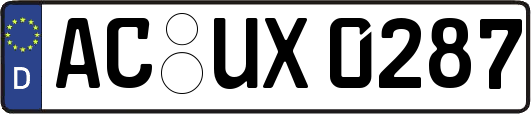 AC-UX0287
