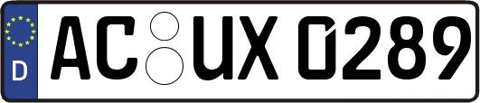 AC-UX0289