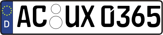 AC-UX0365