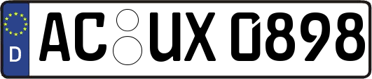 AC-UX0898