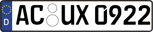 AC-UX0922