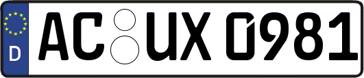 AC-UX0981