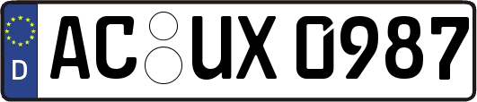 AC-UX0987