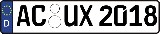 AC-UX2018
