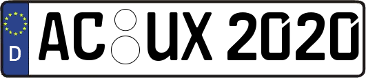 AC-UX2020