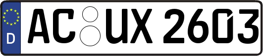 AC-UX2603