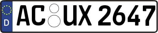 AC-UX2647