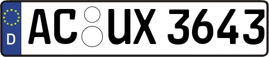 AC-UX3643