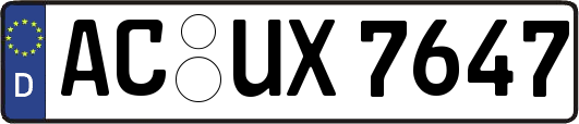 AC-UX7647