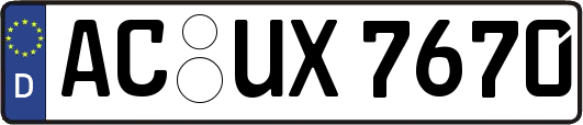 AC-UX7670