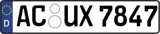 AC-UX7847