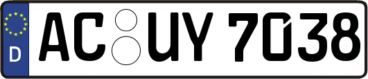 AC-UY7038