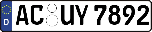 AC-UY7892