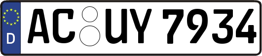 AC-UY7934