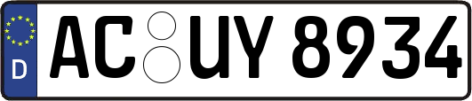 AC-UY8934