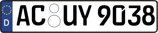 AC-UY9038